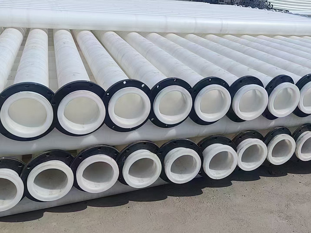 Dredging PE pipes