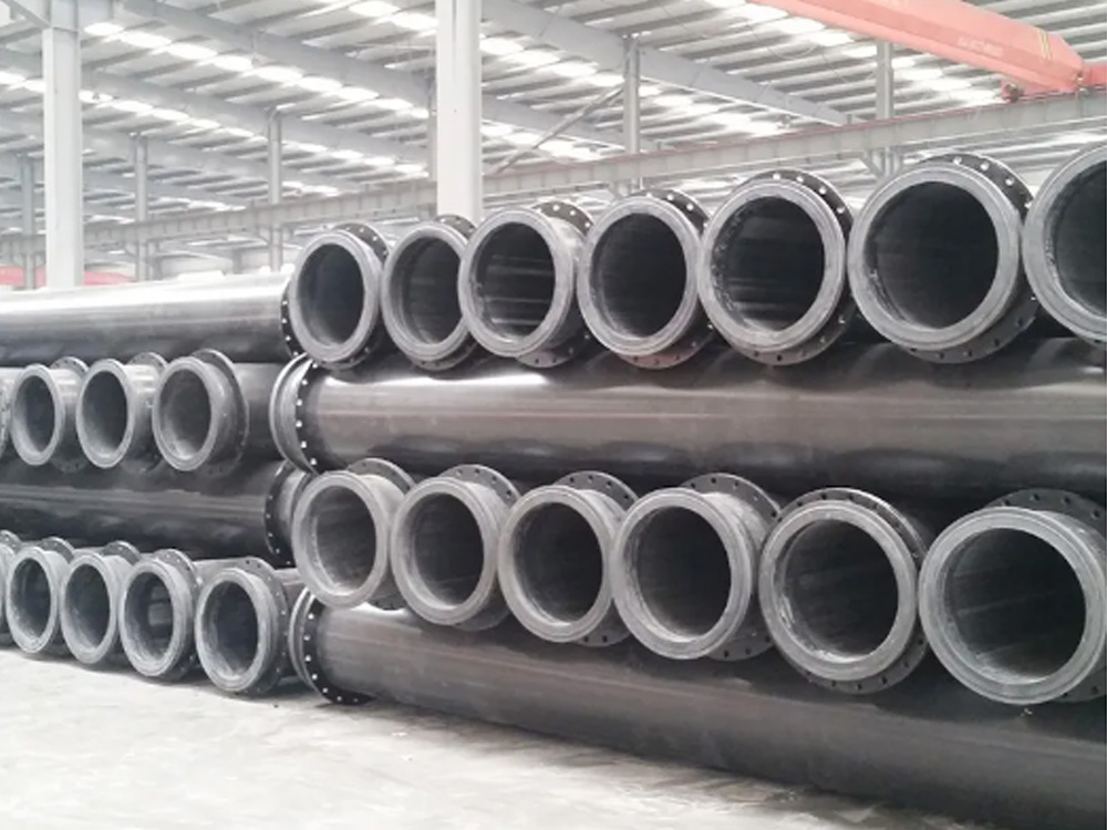 Dredging PE pipes